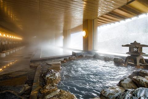 3泊目 登別石水亭　大浴場